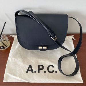 A.P.C. June Leather Crossbody Bag